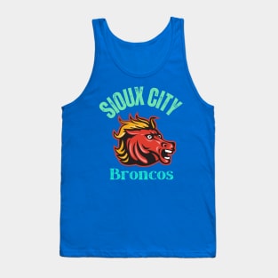 Sioux City broncos Tank Top